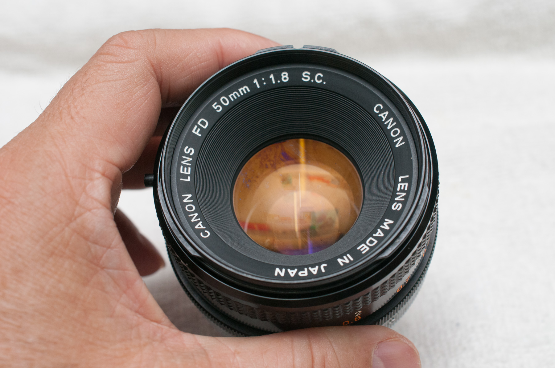 Canon 50mm f/1.8 FD SC (Version I) Overhaul (with f/1.4 FD SSC Version I  notes) – My Take on Photography (Lens Repairs Mostly)